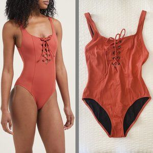 NWT Solid & Striped The Sophia One Piece Swimsuit